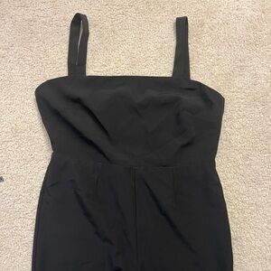 Elegant Black Sleeveless Jumpsuit